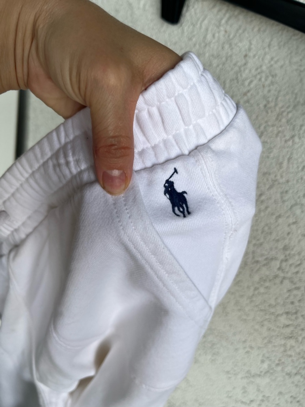 Polo by Ralph Lauren Patch Work Logo Wide Leg Ankle Sweat Pants - Picture 9 of 13